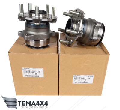 Genuine OEM 2x Rear Wheel Hub & Bearing for Subaru Impreza FWD 2WD