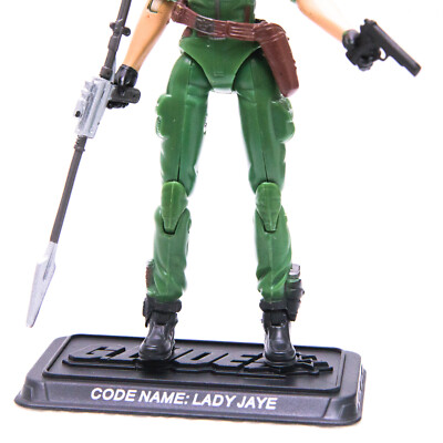 2007 Hasbro G.I. Joe 25th Anniversary LADY JAYE v6 Action Figure