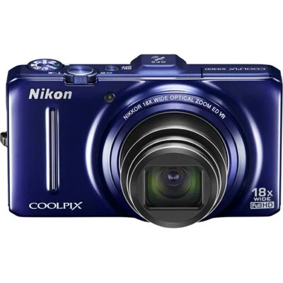 Nikon COOLPIX S9300 16.0MP Digital Camera 18x Optica Zoom 3 in