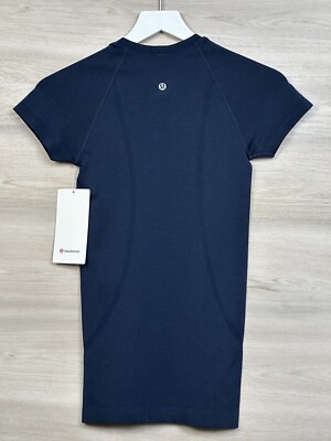 Lululemon Swiftly Tech Short Sleeve 2.0 Size 2 True Navy 25176 | eBay