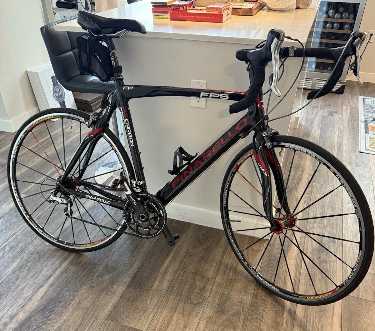 Pinarello FP5 Carbon 30HM12K Road Bike, Mavic Ksyrium SE Wheels | eBay