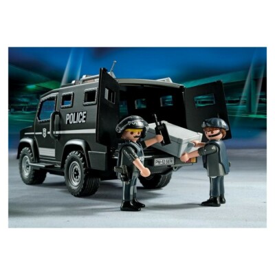 NEW) Playmobil 5674 City Action Tactical Unit Police Car (SEALED