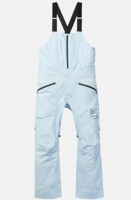 NWT Women's Burton [ak] Kimmy GORE‑TEX 3L Bib Pant BALLAD BLUE