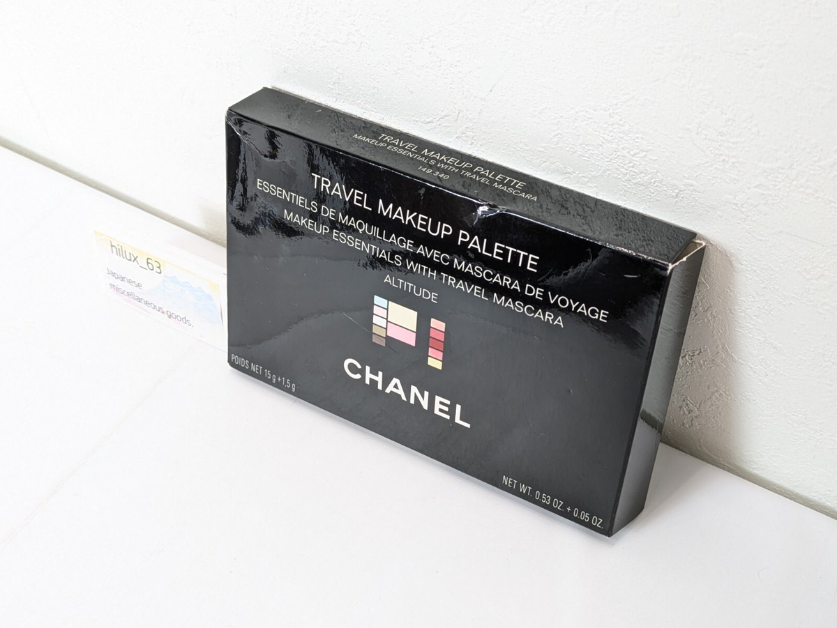 CHANEL Travel Makeup ALTITUDE Makeup Essentials with Mascara,Pouch