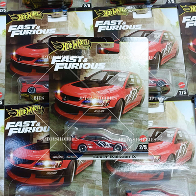 Hot Wheels Premium Fast & Furious Lancer Evolution IX Set 1 10 20