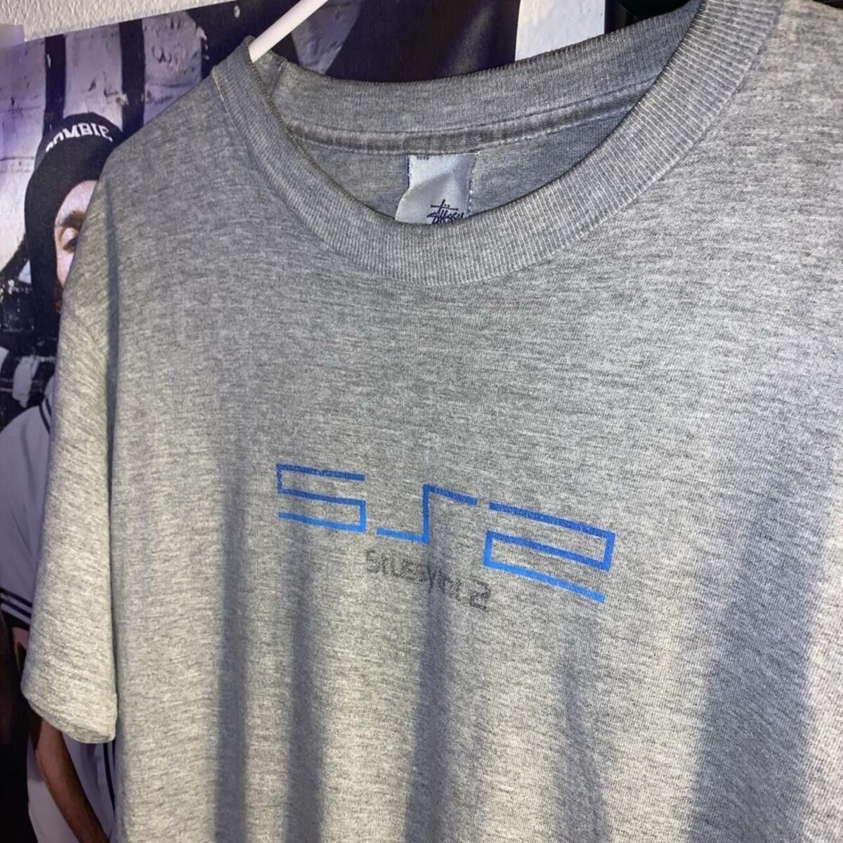 Vintage Stussy PlayStation 2 Shirt. Good Condition. No Major Flaws