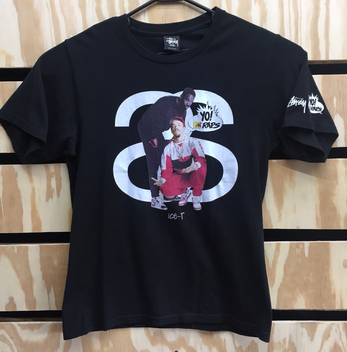 Stussy Ice T Yo Mtv Raps Travis Supreme Rare Size Small Rap TEE