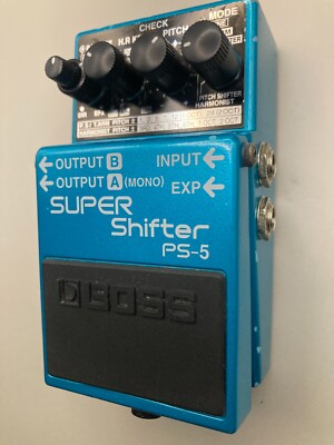 Boss PS-5 Super Shifter Pitch Shifter Guitar Effect Pedal for sale