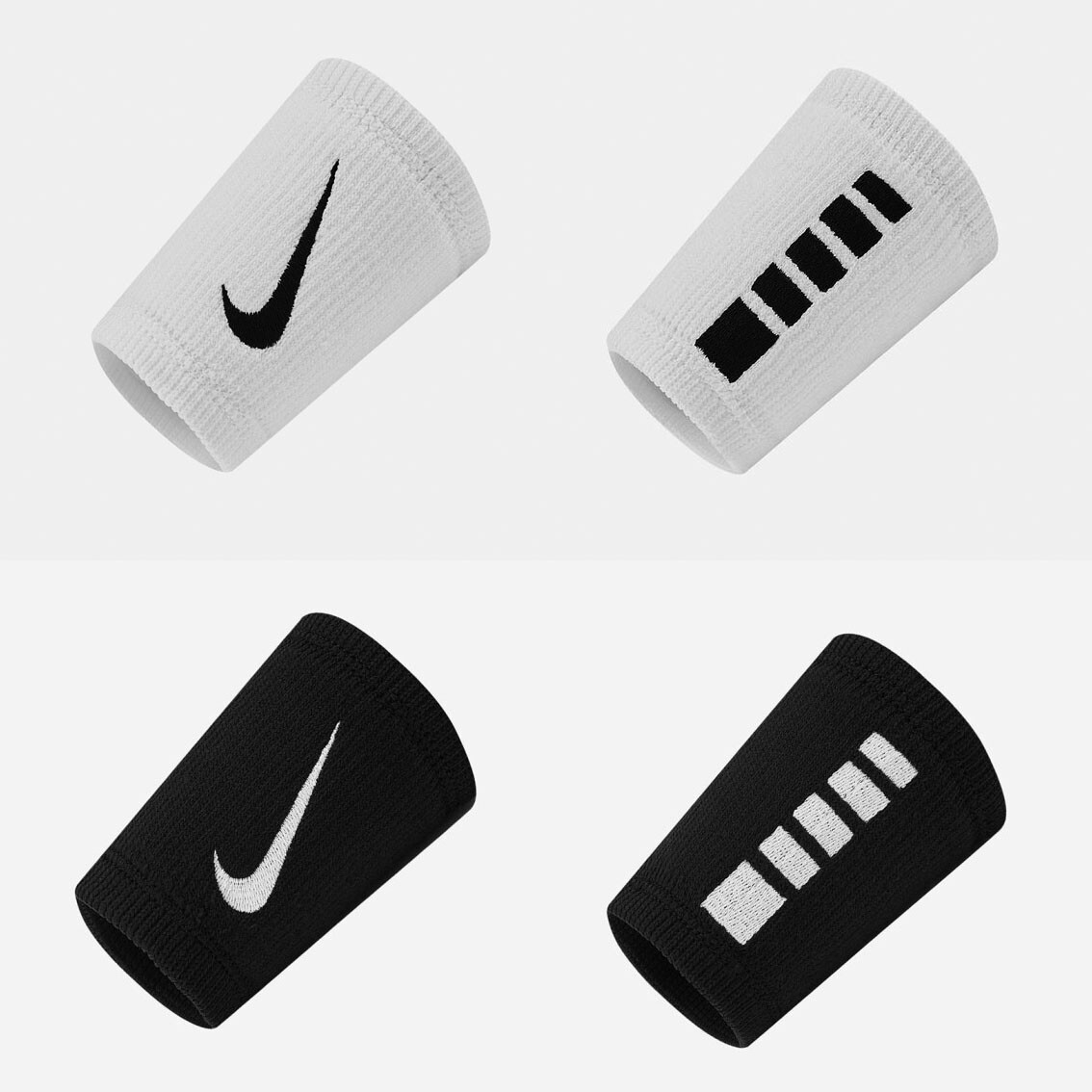 Nike Elite Double Wide Wrist Band / Basketball Soccer Tennis