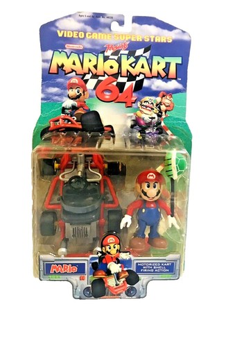 COMPLETE NIB ToyBiz Mario Kart 64 Figures COLLECTION Yoshi Bowser