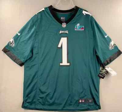 Jalen Hurts Philadelphia Eagles Nike Super Bowl LVII Patch Game
