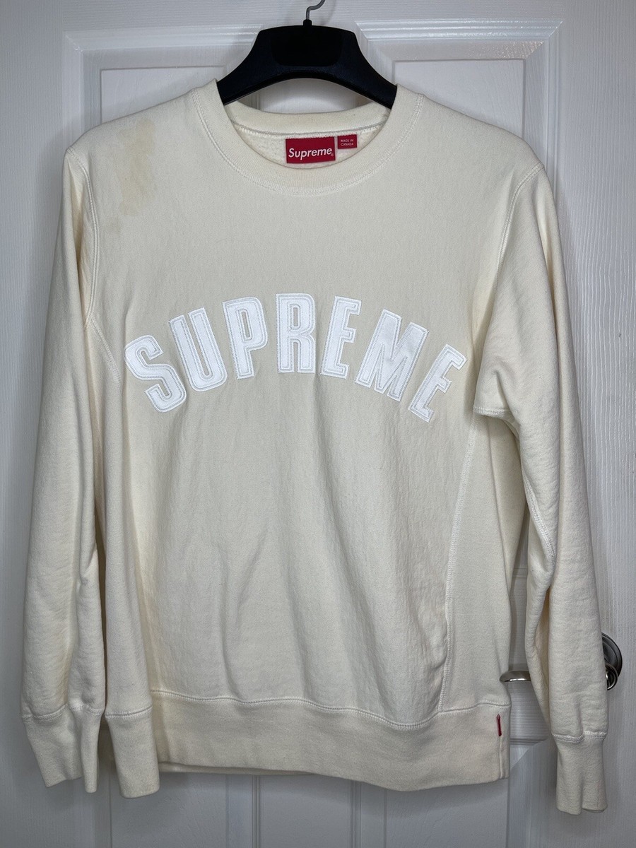 Supreme Arc Logo Crewneck Sweater | eBay