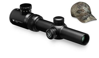 Vortex Crossfire II 1-4x24 mm Rifle Scope 30mm tube, w/ Vortex