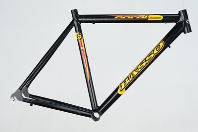 NOS BASSO CORAL NOVA 7003 ALLOY FRAME VINTAGE ROAD RACING BIKE