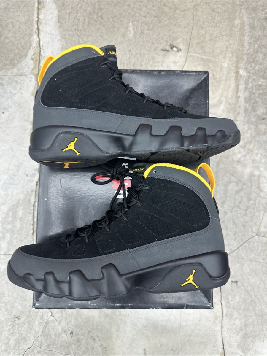 Size 9.5 - Jordan 9 Retro Black for sale online | eBay