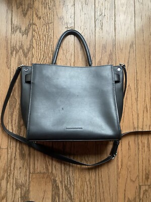 Alexander Wang Large Attica Bag Black On Black Crossbody Rhodium