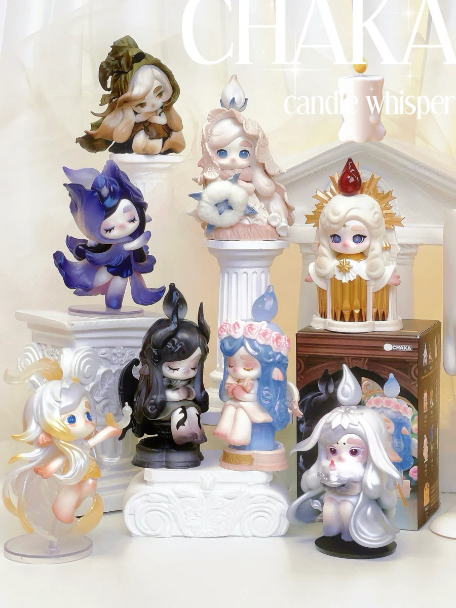 POP MART CHAKA Candle Whisper Series Figures Blind Box Confirmed