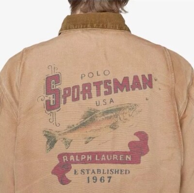 Polo Ralph Lauren Country Sportsman Canvas Work Jacket Mens XS
