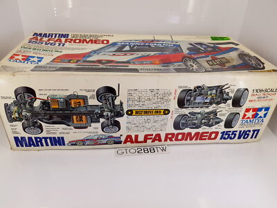 Tamiya 1/10 R/C Martini Alfa Romeo 155 V6 TI TA03F Chassis(Radio
