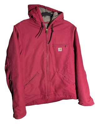 Carhartt Women's Sierra Sherpa Lined WJ141-624 Tulip Pink Jacket