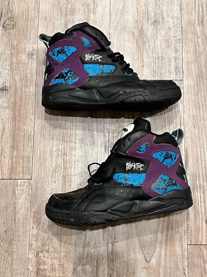 Reebok Pump Blacktop Battleground Black Extreme Purple Hornets Men