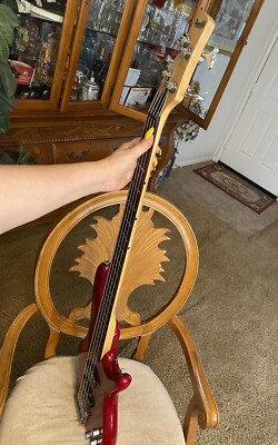 Ibanez Soundgear 4 String Electric Bass Guitar Red | eBay