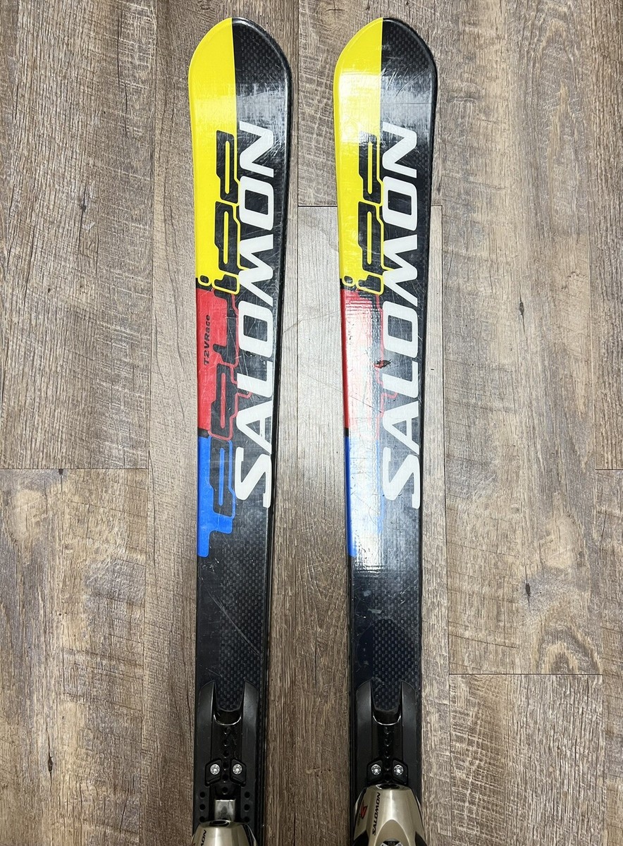 SALOMON Equipe T2V Race Skis 165 Cm Spaceframe W/ Salomon 710 X