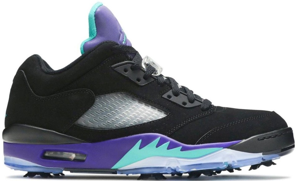 Jordan 5 Golf Low Black Grape for Sale | Authenticity Guaranteed