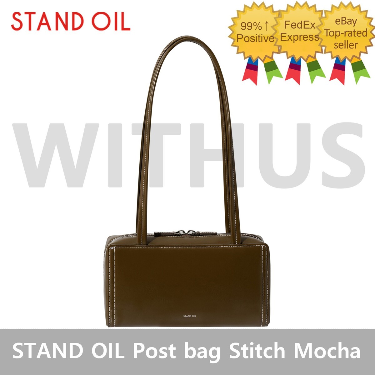 STAND OIL Post bag Stitch Mocha Women's Shoulder Bag - Tracking | eBay