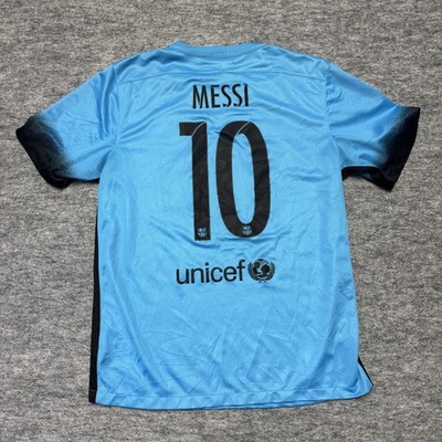 Nike Lionel Messi FC Barcelona 10 Soccer Jersey kit 3rd Fotball