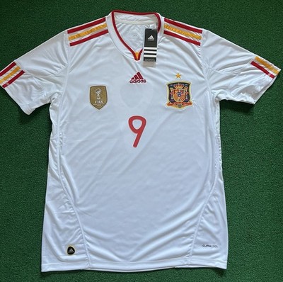 NWT Spain 11-12 Away World Cup Champions Jersey “Torres 9” (Large