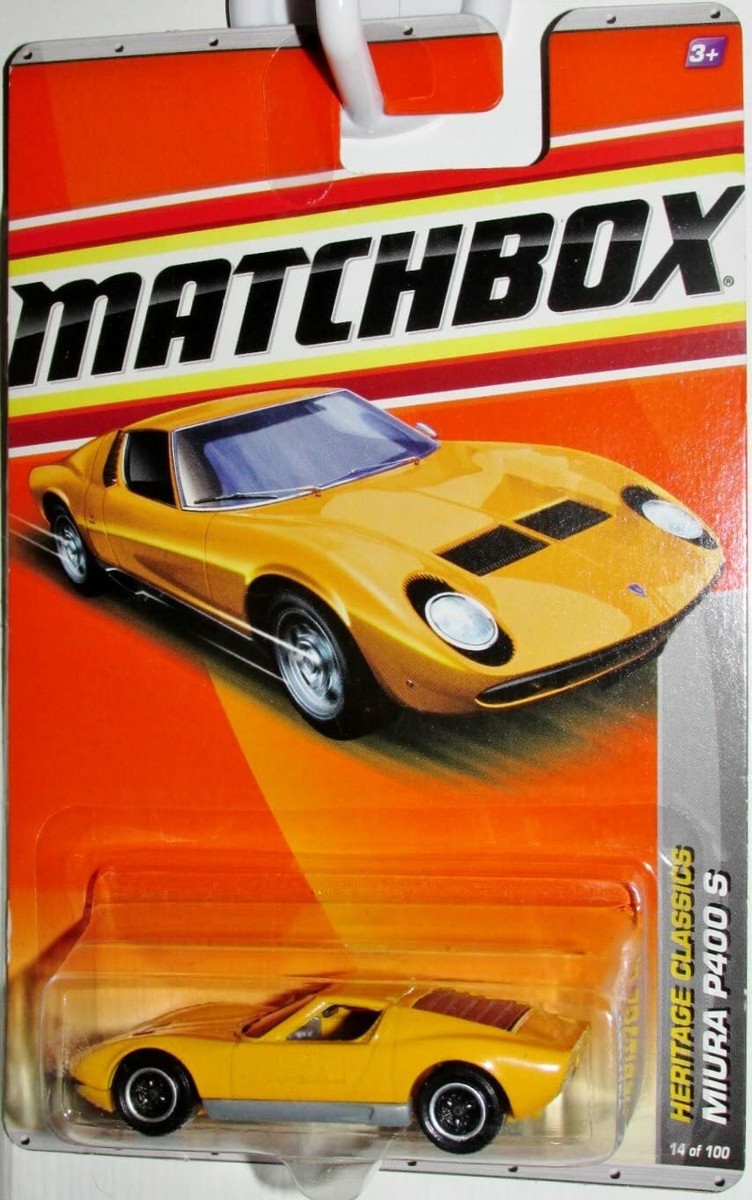 2011 MATCHBOX LAMBORGHINI MIURA P400 S YELLOW #14 of 100 | eBay