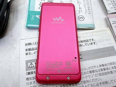 SONYデジタルメディアプレイヤーNW－S14K ピンク SONY DIGITAL MEDIA