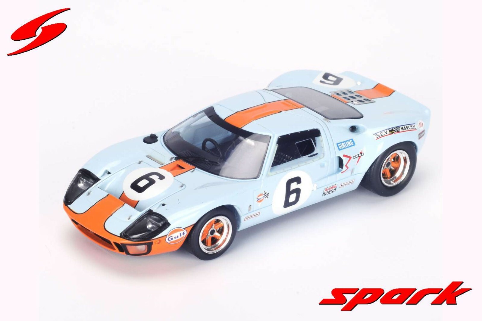 Spark 43LM69, Ford GT 40, No.6,Winner Le Mans 196 - Free Price