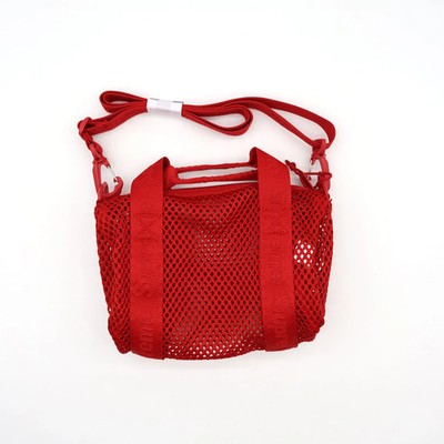 Supreme Mesh Mini Duffle Bag Red (25SS) | eBay
