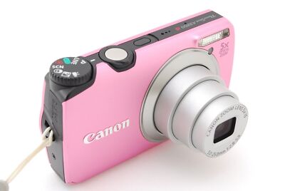 Canon PowerShot A3200 IS 14.1MP Digital Camera Pink | eBay.de