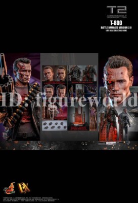 Hot Toys DX46 1/6 Terminator 2: Judgment Day T-800 Battle Damaged
