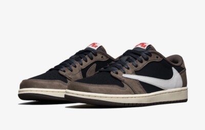 10.5-Brand New Jordan 1 Retro Low OG SP “Travis Scott” CQ4277-001