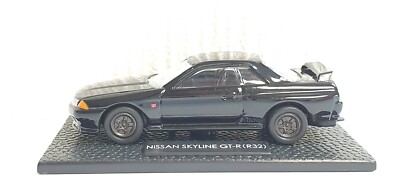 1/72 Bourbon NISSAN SKYLINE GT-R R32 BLACK Japan Exclusive diecast