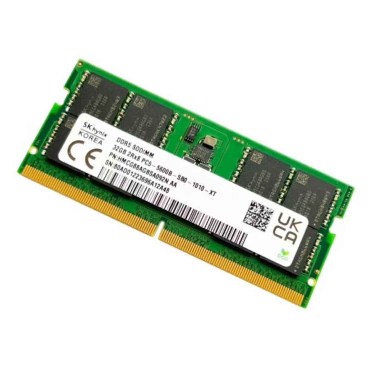 New SK Hynix 32GB DDR5 5600MHz PC5-44800 262-Pins 2RX8 Laptop