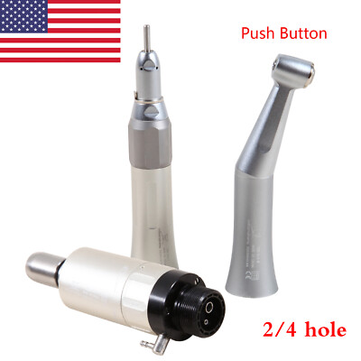 Dental Low Speed Straight/Contra Angle/Air Motor Handpiece/Kit 2H