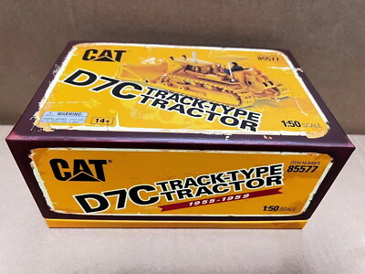 Diecast Masters 1/50 Scale CAT D7C Track Type Tractor Diecast