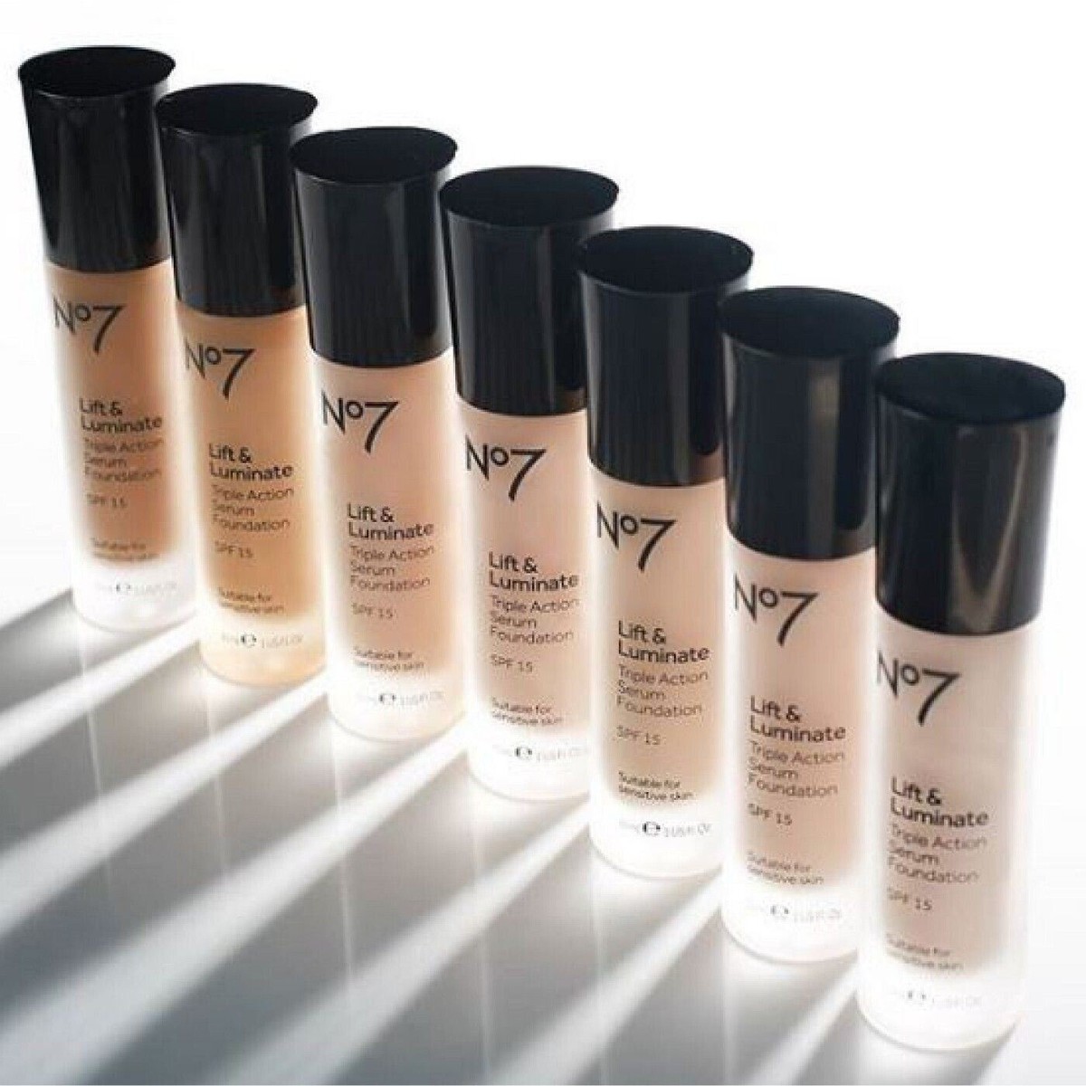 No7 Lift & Luminate Triple Action Serum Foundation SPF 15 ( Choose