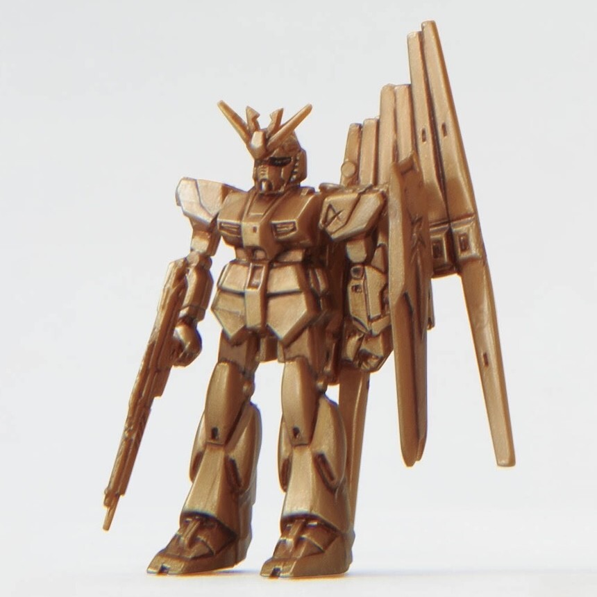 Gundam SIDE-F α AZIERU Metallic NZ-333 1:550 Plastic Model kit ν