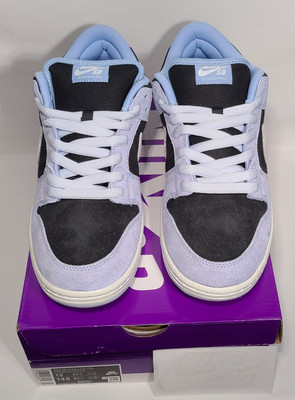 Nike SB Dunk Low Pro Aluminum | Mens Size 12 | Black Baby Blue