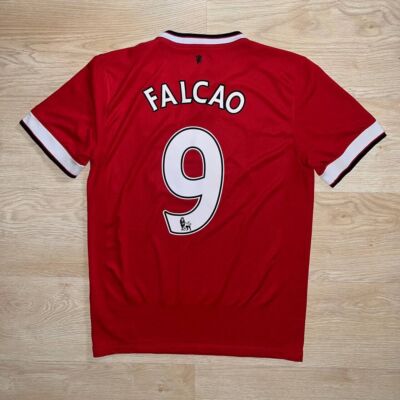 MANCHESTER UNITED NIKE 14/15 FOOTBALL HOME JERSEY #9 FALCAO SIZE