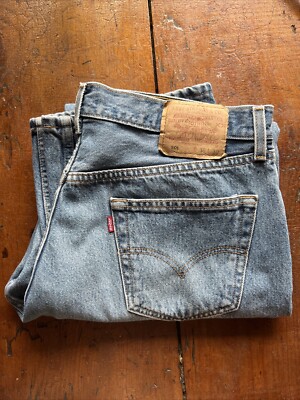 Vintage Levis 501 XX 36x30 Jeans Y2K 2000 Made In Mexico | eBay