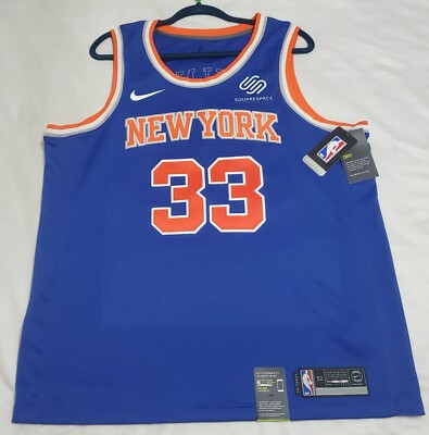 PATRICK EWING NBA NIKE 52 XL NEW YORK KNICKS AUTHENTIC On Court