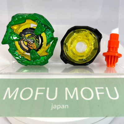 In Stock Croco Crunch 2-60Q Metal Coat Green BEYBLADE X CoroCoro