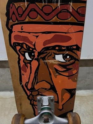 90s Vintage Vtg 1994 Element Skateboard Skate Complete Deck Used F